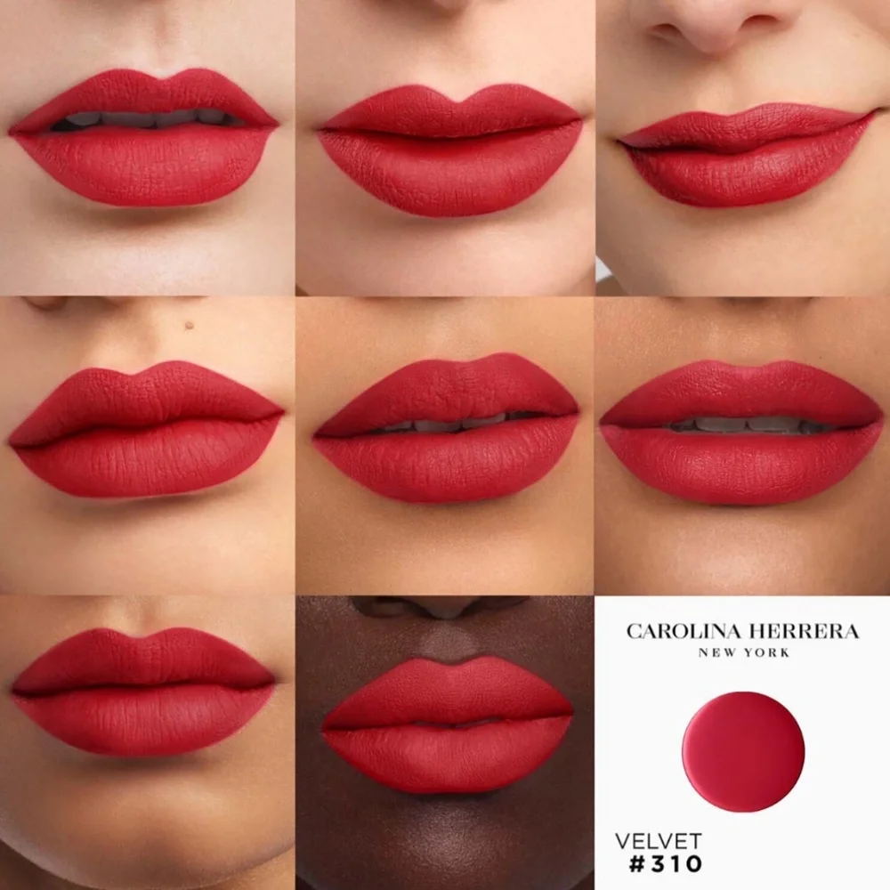 CAROLINA HERRERA Lip Liquid 310 Velvet Matte Mini NEW BOX